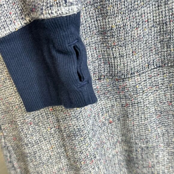 Soft Surroundings Lazy Day Terry Lounge Dress in Navy | XS - Picture 6 of 12